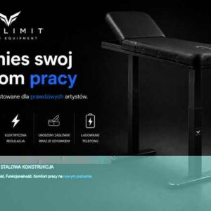 Elektryczne Łóżko Tatuażystyczne SKYLIMIT - obrazek 3